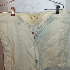 Hollister Pale Blue Casual Shorts
